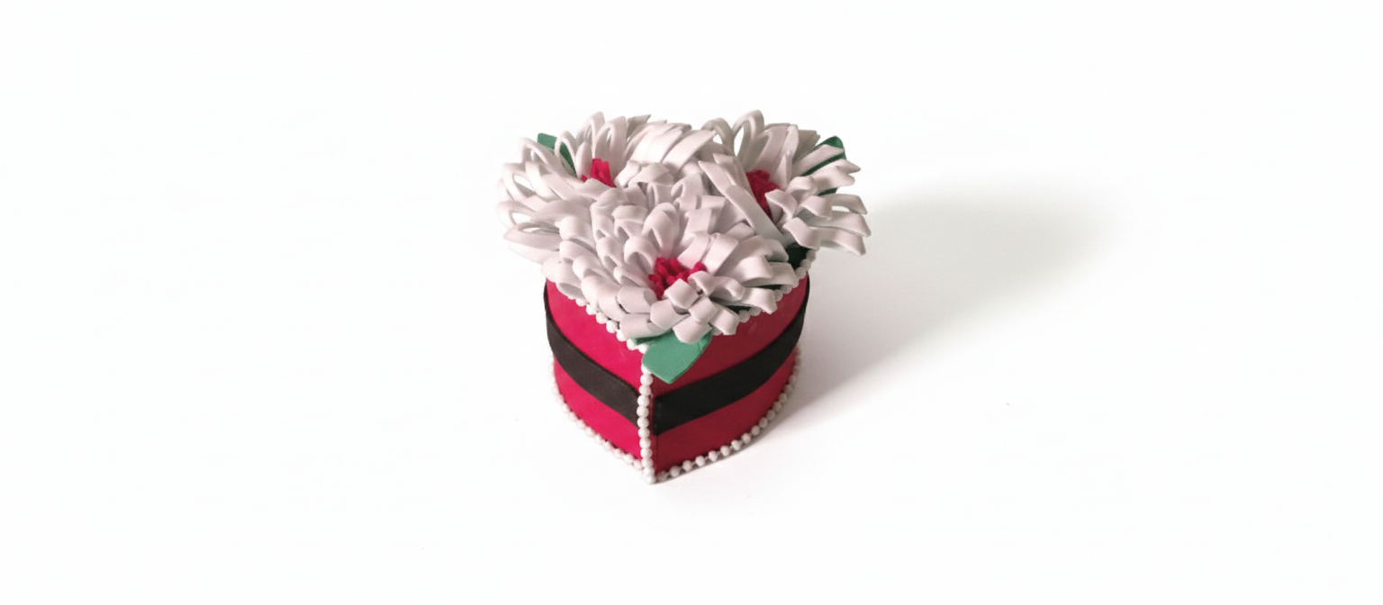 Bombonieră cu Flori