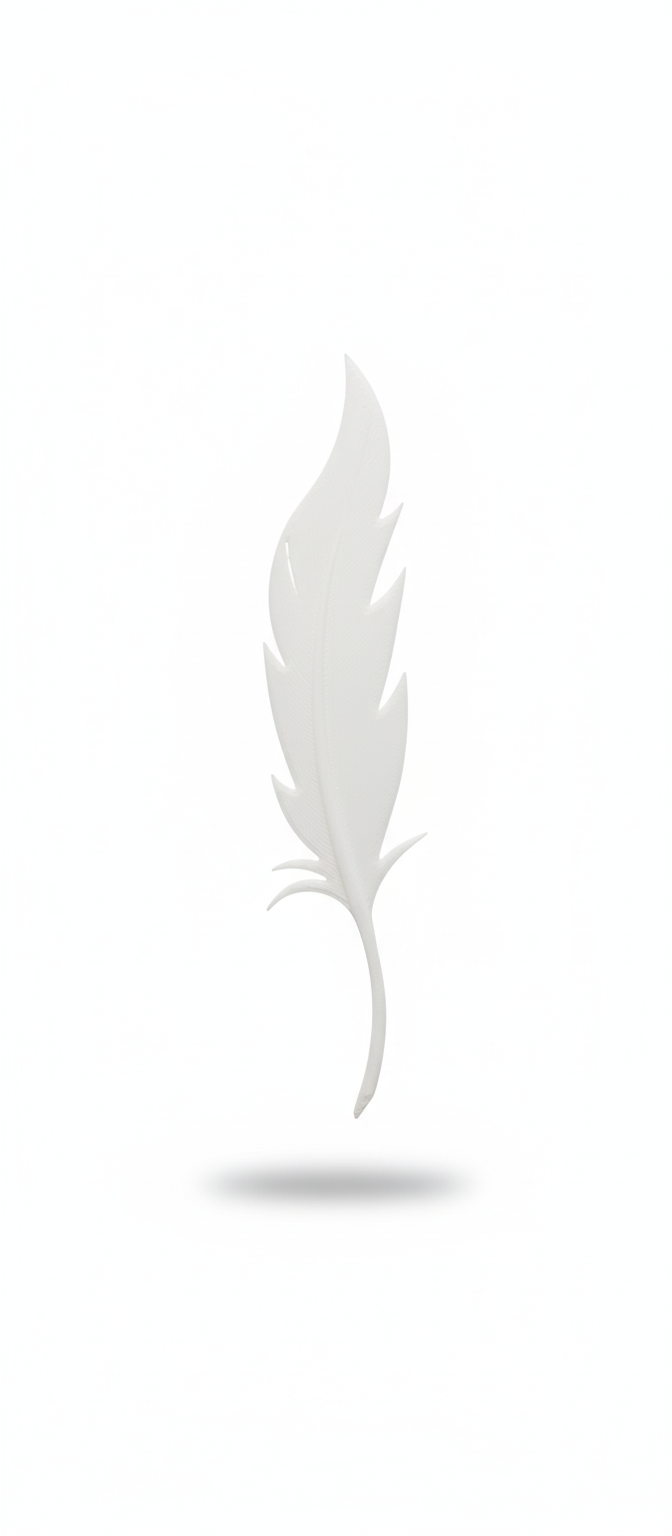 Semn de Carte tip Pană