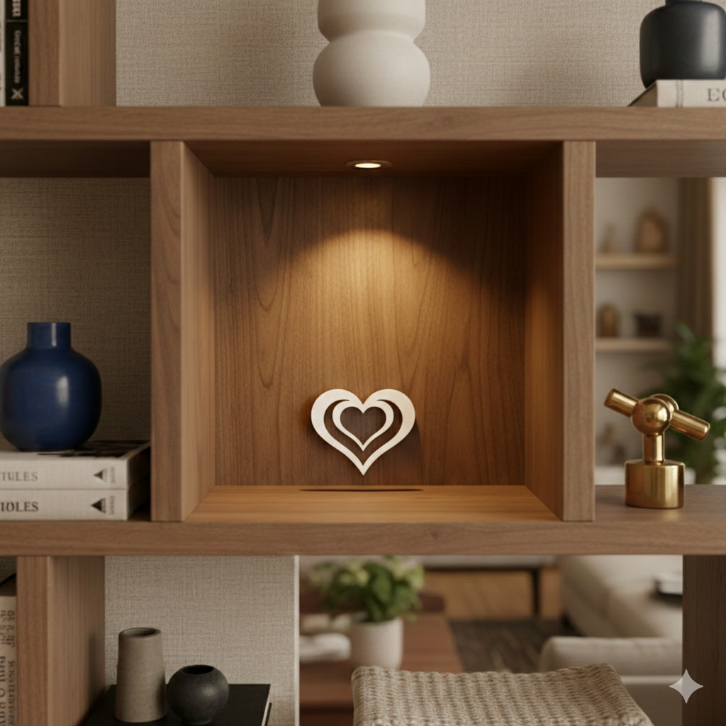 Semn de Carte tip Inimă