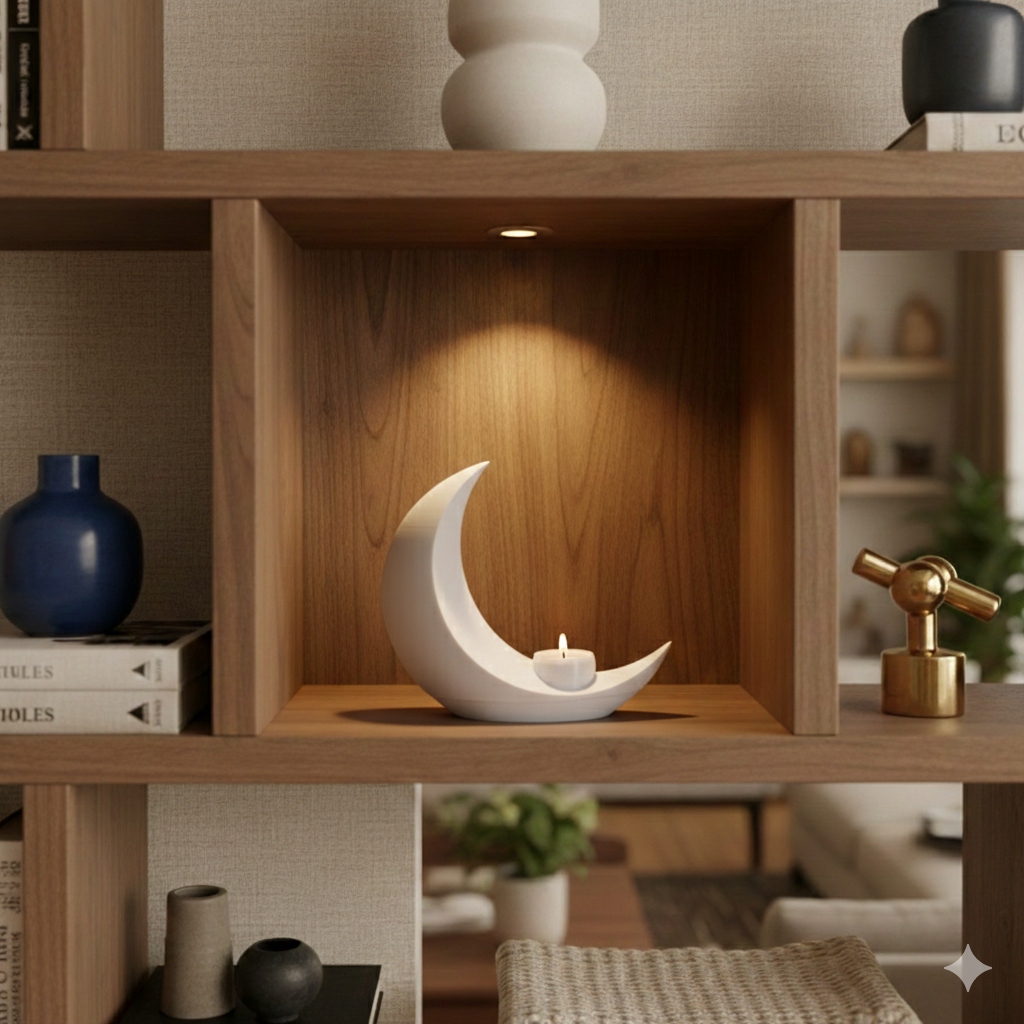 Suport Lumânare Semilună