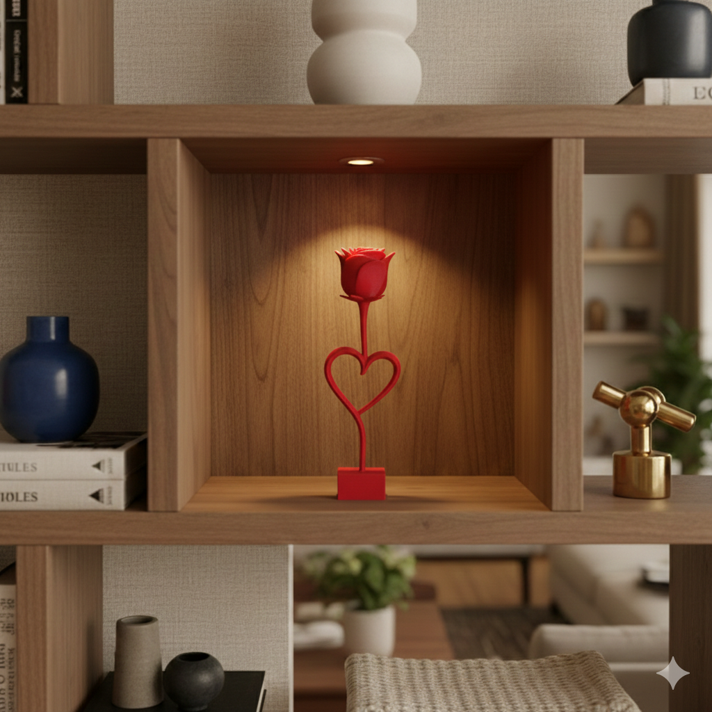 Sculptură Trandafir