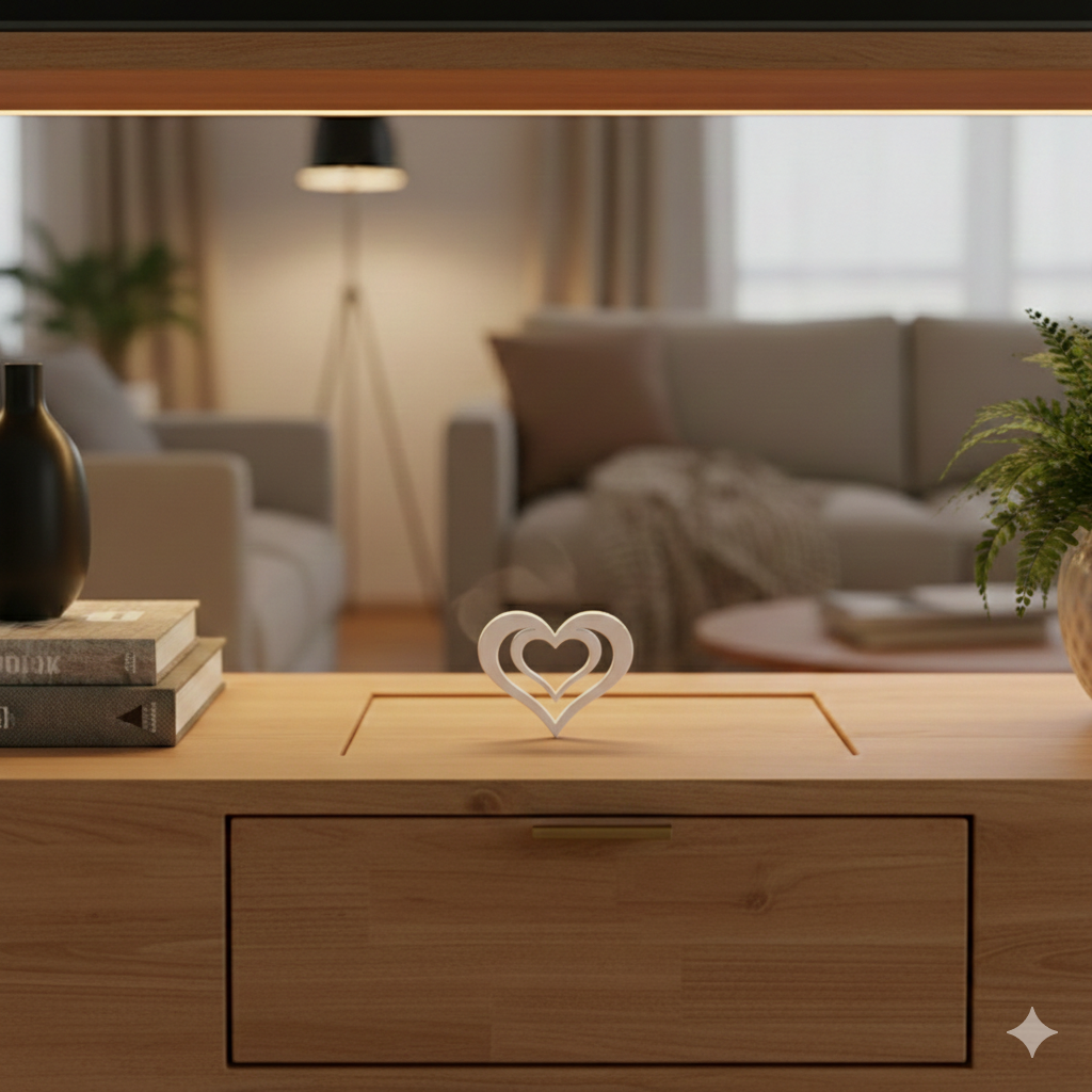 Semn de Carte tip Inimă