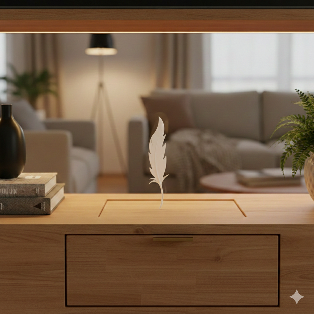 Semn de Carte tip Pană