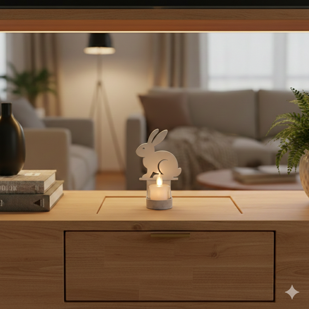 Suport Lumânare tip Iepure